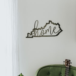 Kentucky Home Script Wall Decor