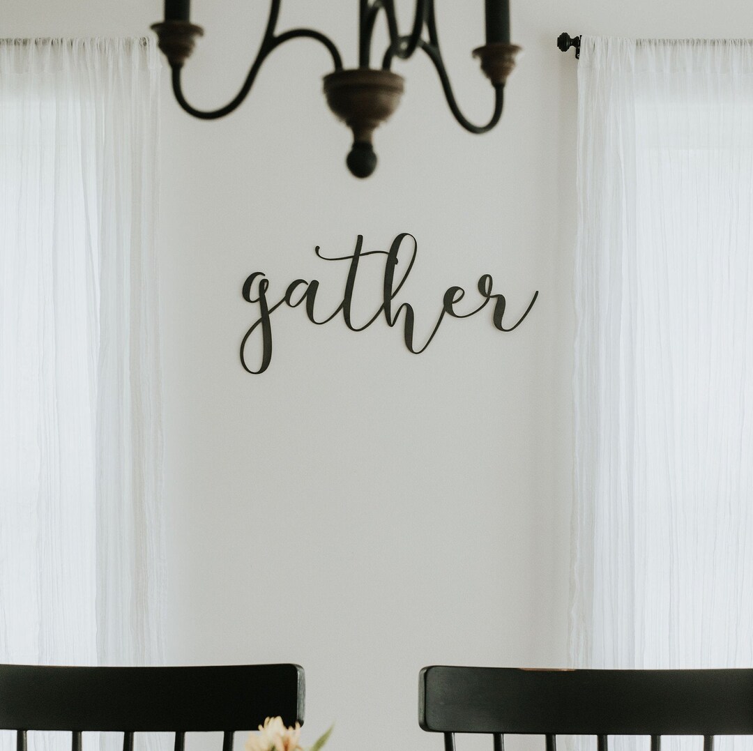 GATHER Wall Decor Etsy