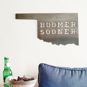 Oklahoma Boomer Sooner Wall Decor