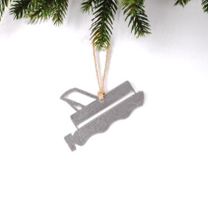 Pontoon Boat Ornament: Summer Vacation Water Sports River Life Lake Life Boat Life Boating Trip