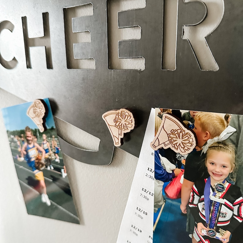 Cheer Megaphone Magnetic Wall Decor Sign - Etsy