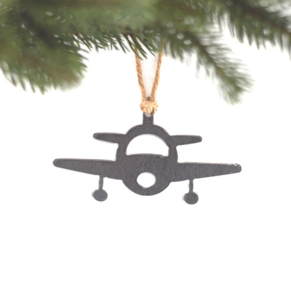 Airplane Ornament: Lightweight Airplane Quick Travel Small Plane Pilot Ornament Flight Attendant Gift Adventure Memory