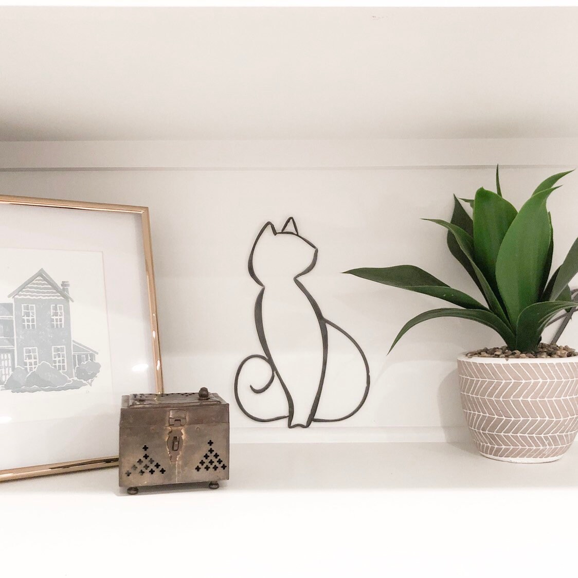 Cat Wall Decor Etsy