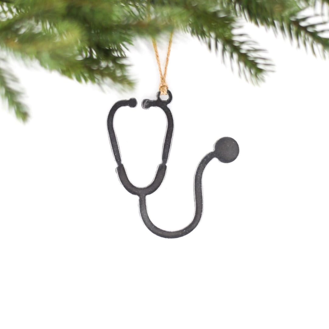 Nurse Ornament Doctor Christmas Ornament for Hospital Workers Etsy