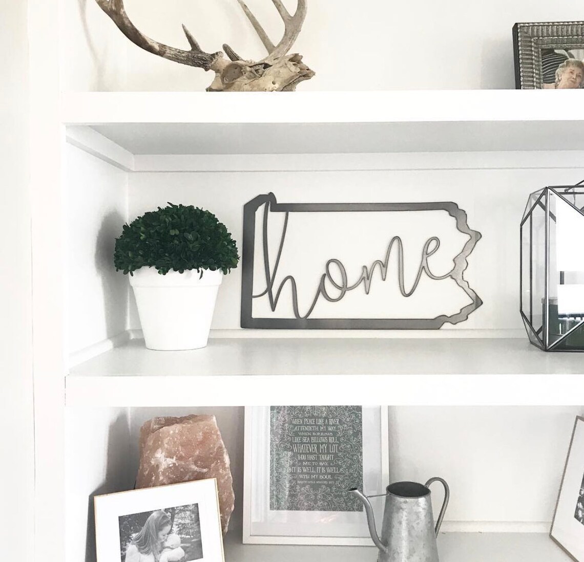 Pennsylvania Home Script Wall Decor - Etsy