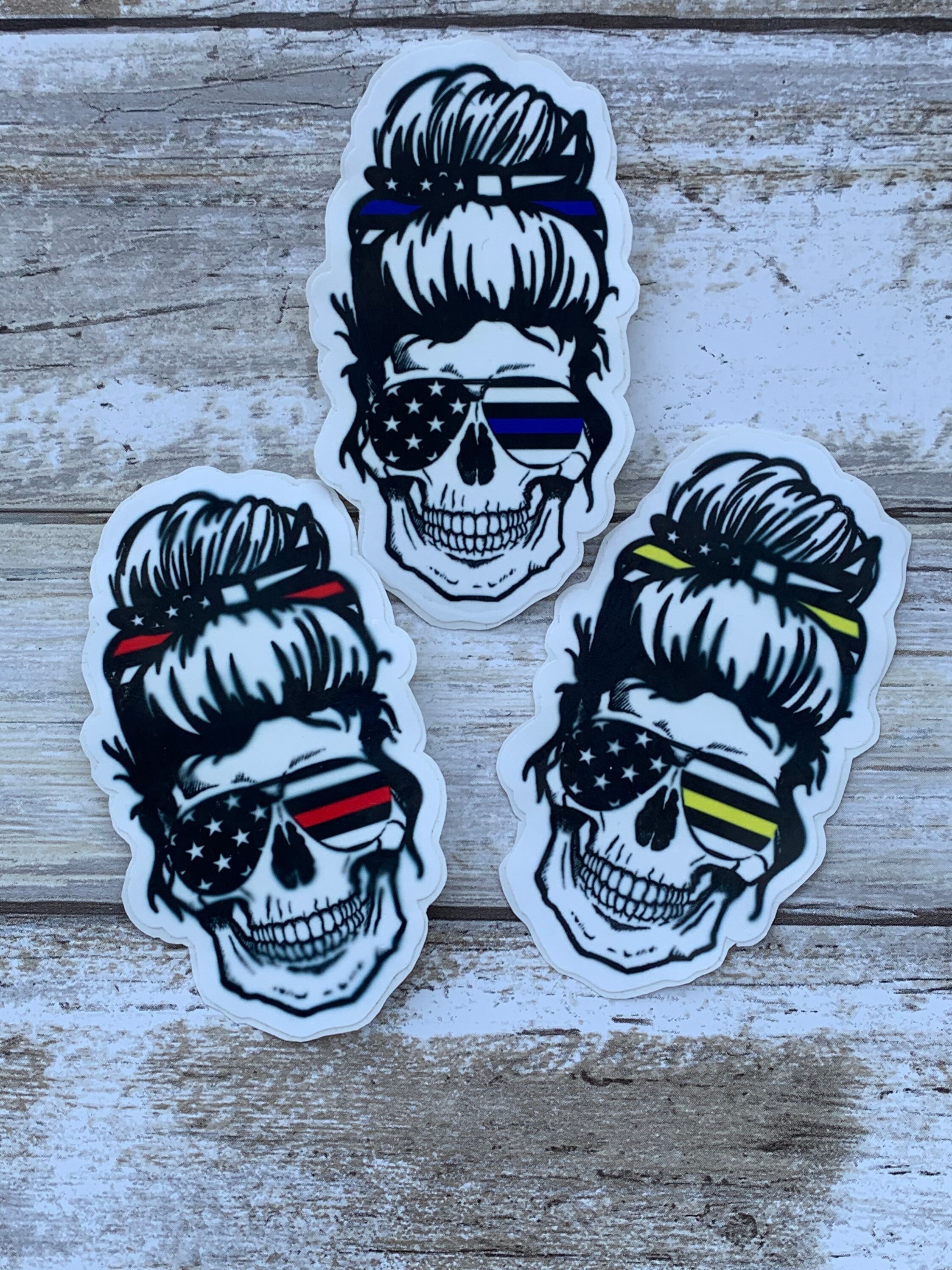 Thin red yellow or blue line, Read Product description 3 to 5 inch de…