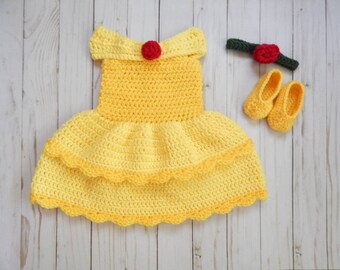 baby girl belle costume