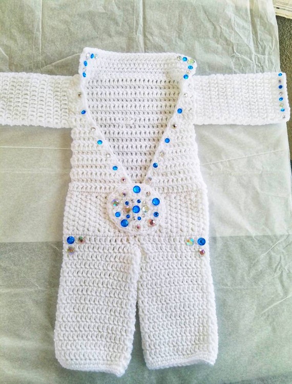 baby elvis crochet outfit