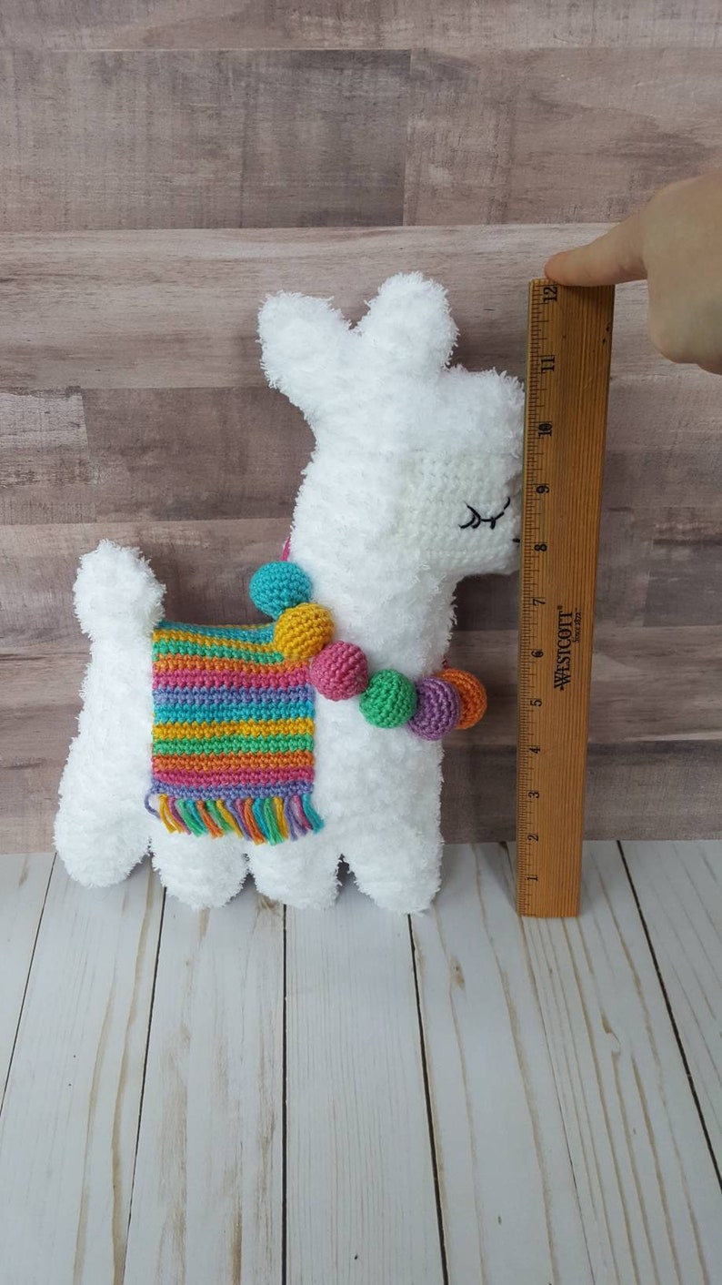 Large Crochet Llama Llama Stuffed Animal No Drama Llama Etsy