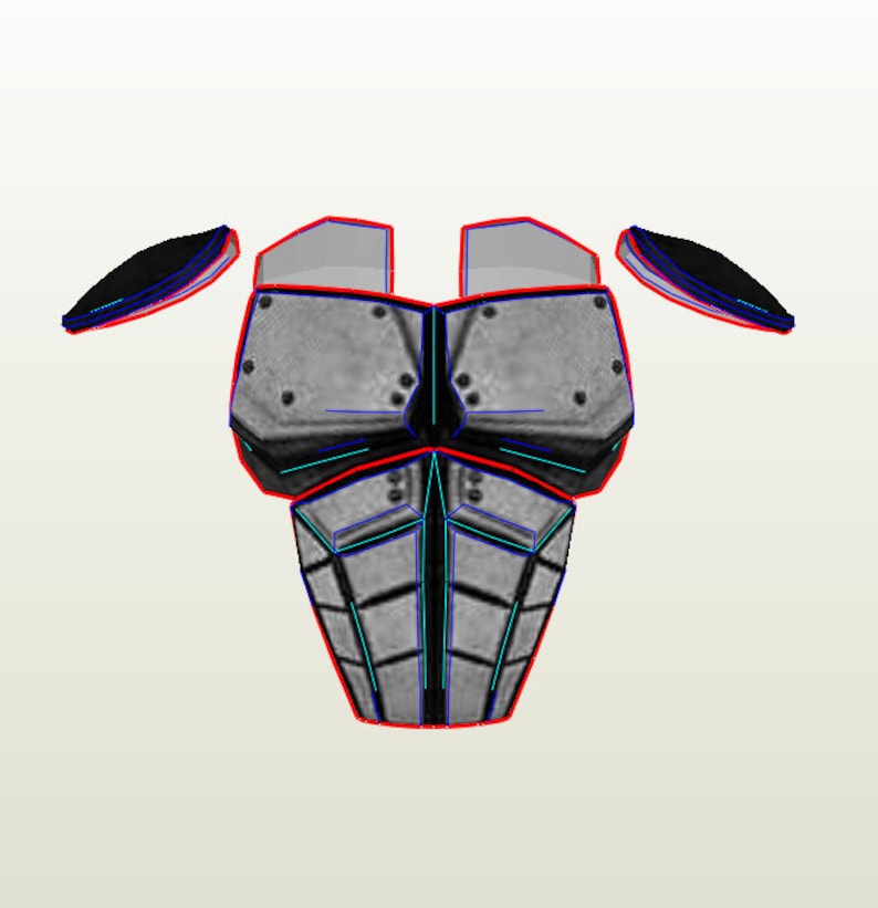 pepakura designer red lines in model pepakura designer red lines in model