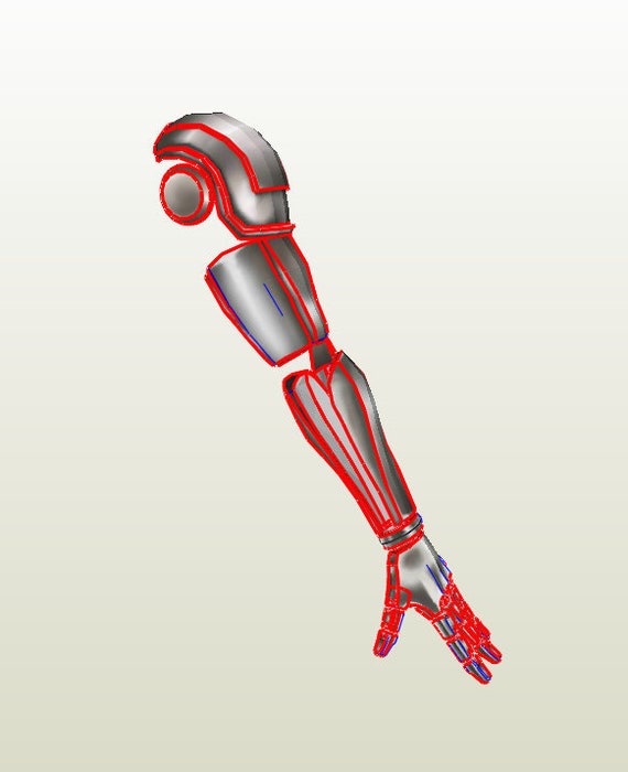 genos cyborg arm armor