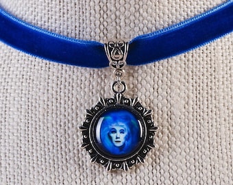 Haunted Mansion inspired image pendant choker necklaces