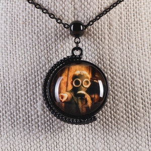 Doctor Who a inspiré le collier pendentif image double face / filant « Are you my mummy? »