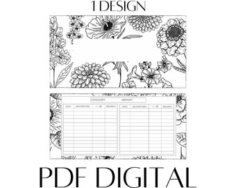 Floral Cash Envelope (Printable)