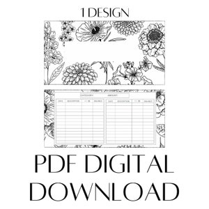 Floral Cash Envelope (Printable)