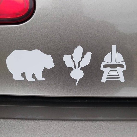 Bears Beets Battlestar Galactica Decal The Office Decal