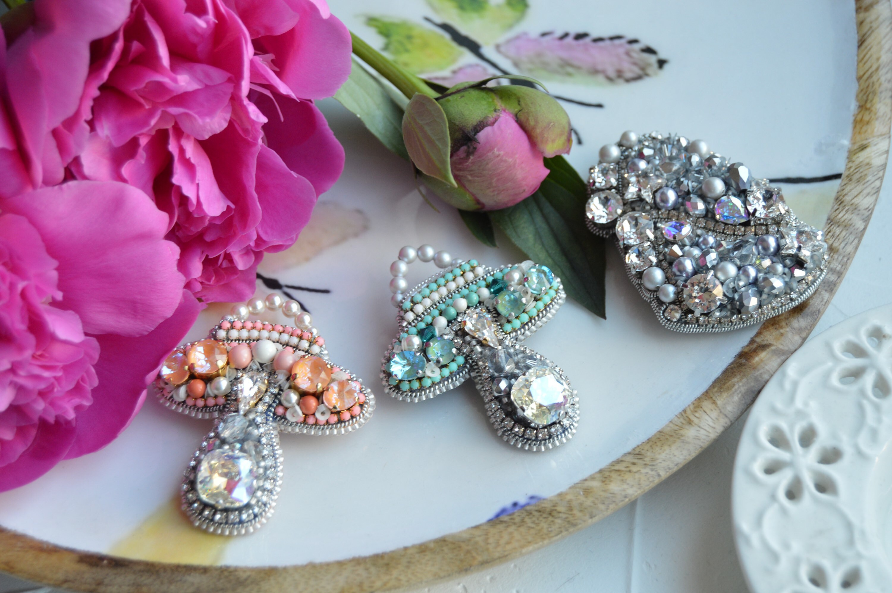 Mom to Be Newborn Pacifier Brooch Baby Binky Pregnant Peach Etsy