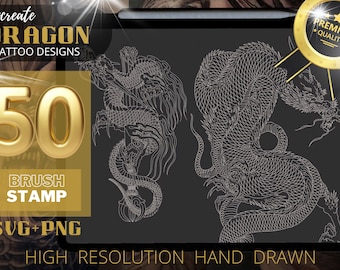 cute homework clipart black and white Dragon SVG | Dragon tattoo stencil | Dragon Tattoo stamp | Japanese tattoo Brushset | Dragon art | Dragon clipart | Dragon PNG | Dragon