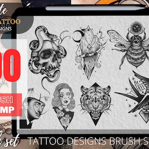Flash Tattoo ,tattoo stamp, tattoo designs, tattoo stencil, Procreate tattoo, skull tattoo, tattoo stamp, tattoo stamps, tattoo design