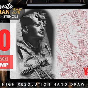 Egyptian tattoo , sphinx tattoo, tattoo Flash, Egypt tattoo, Tattoo Reference, Procreate tattoo, piramid tattoo, tattoo stamp, tattoo stamps