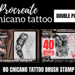 Chicano tattoo, Chicano tattoo stamp, Chicano tattoo brushes ,Chicano  reference, Chicano tattoo stencil, tattoo design, Joker tattoo