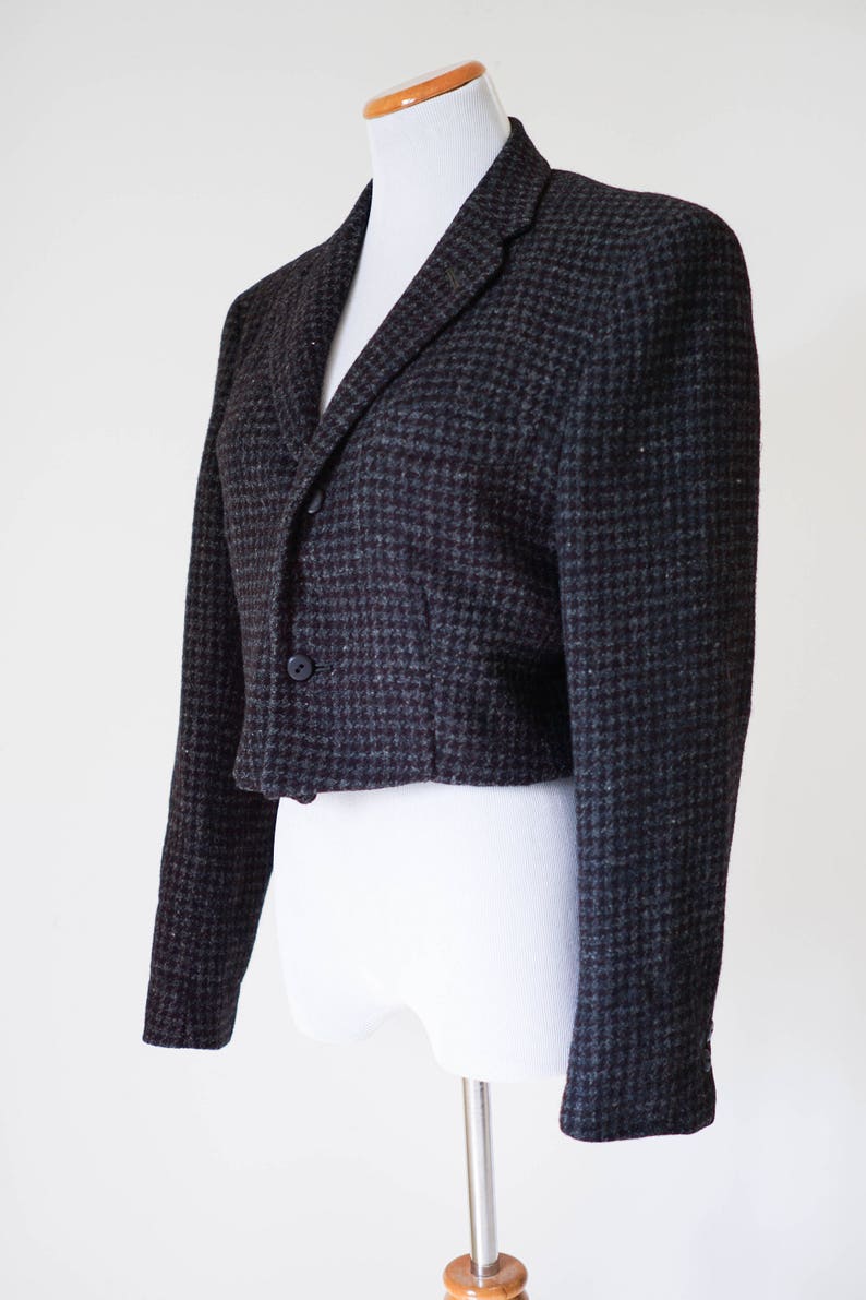 50s Tweed Jacket / Vintage Wool Blazer / 50s Blazer Jacket / - Etsy