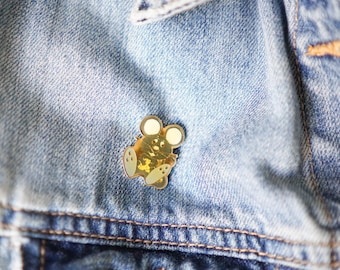 Vintage Esmalte Pin / Vintage Ratón Pin / 70s Vintage Mouse Esmalte Pin / Ratón Cartoon Esmalte Pin / Vintage Cartoon Esmalte Pin / Vintage Pin de Esmalte de Dibujos Animados / Vintage Pin