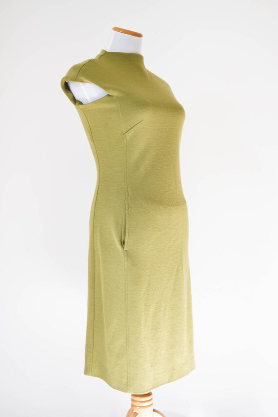 70s Dress / Vintage Dress / Vintage Green Dress /