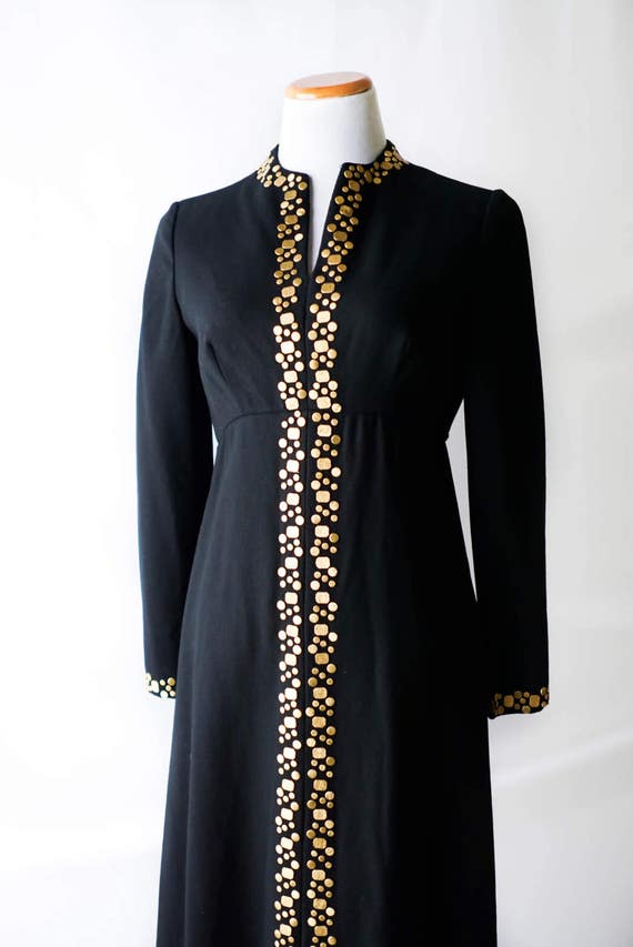 formal black and gold outfits