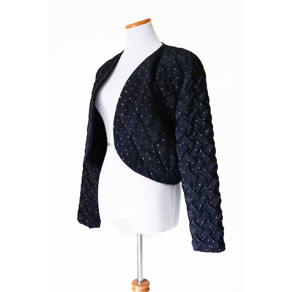 Women's Vintage Blazer Jacket / Vintage Black Form