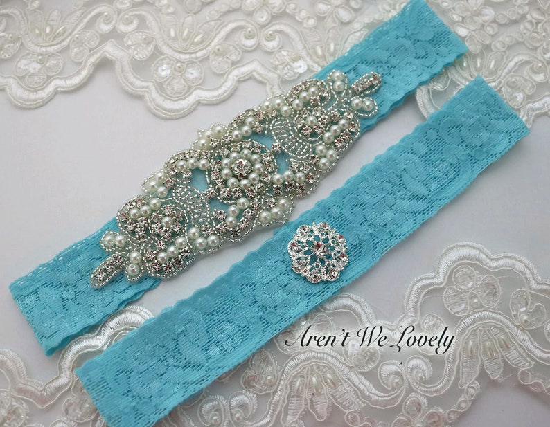 blush garter set crystal garter keepsake garter vintage garter wedding garter turquoise garter bridal garter set