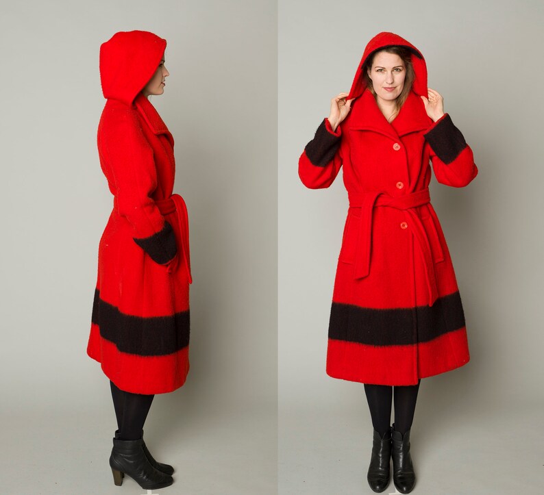 Jackets Coats Medium 40 Bust Clothing 70s Red Hudson Bay Floor