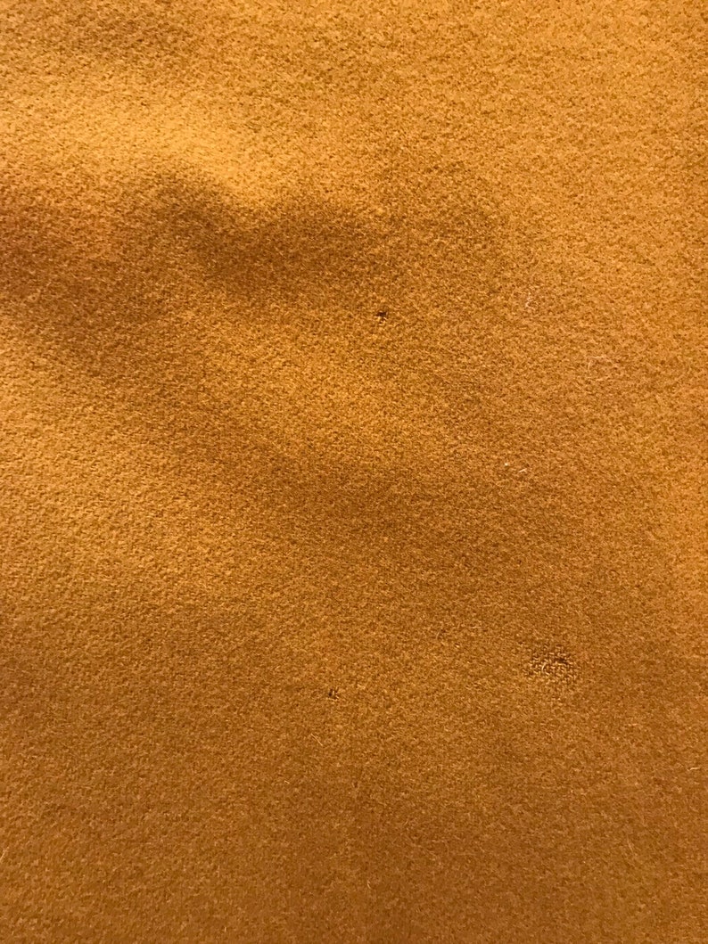 Awesome Mustard Yellow Burnt Orange Coat Dramatic Oversized Etsy