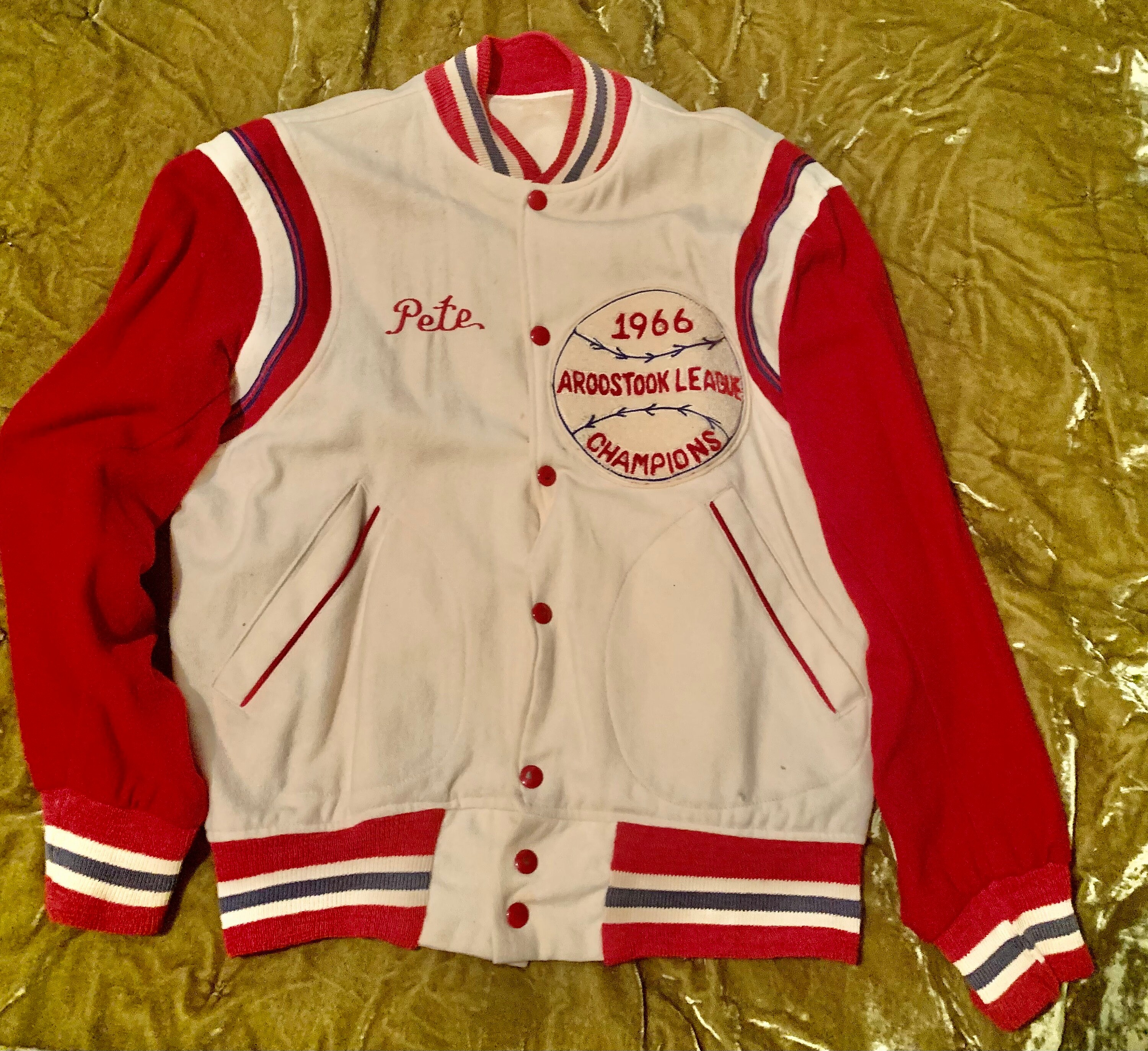 Vintage Maine Varsity Jacket from 1966