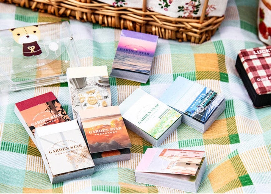 Vibrant Aesthetic Mini Scenery Sticker Booklet