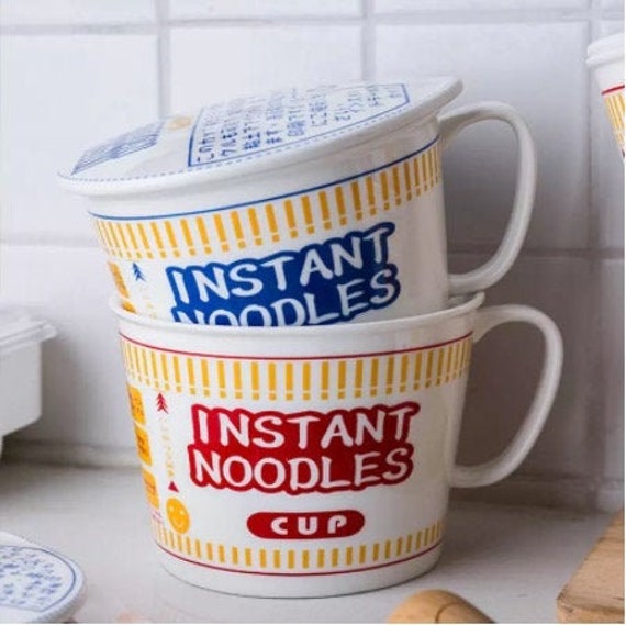 Instant Noodle Bowl Cup Mug Etsy