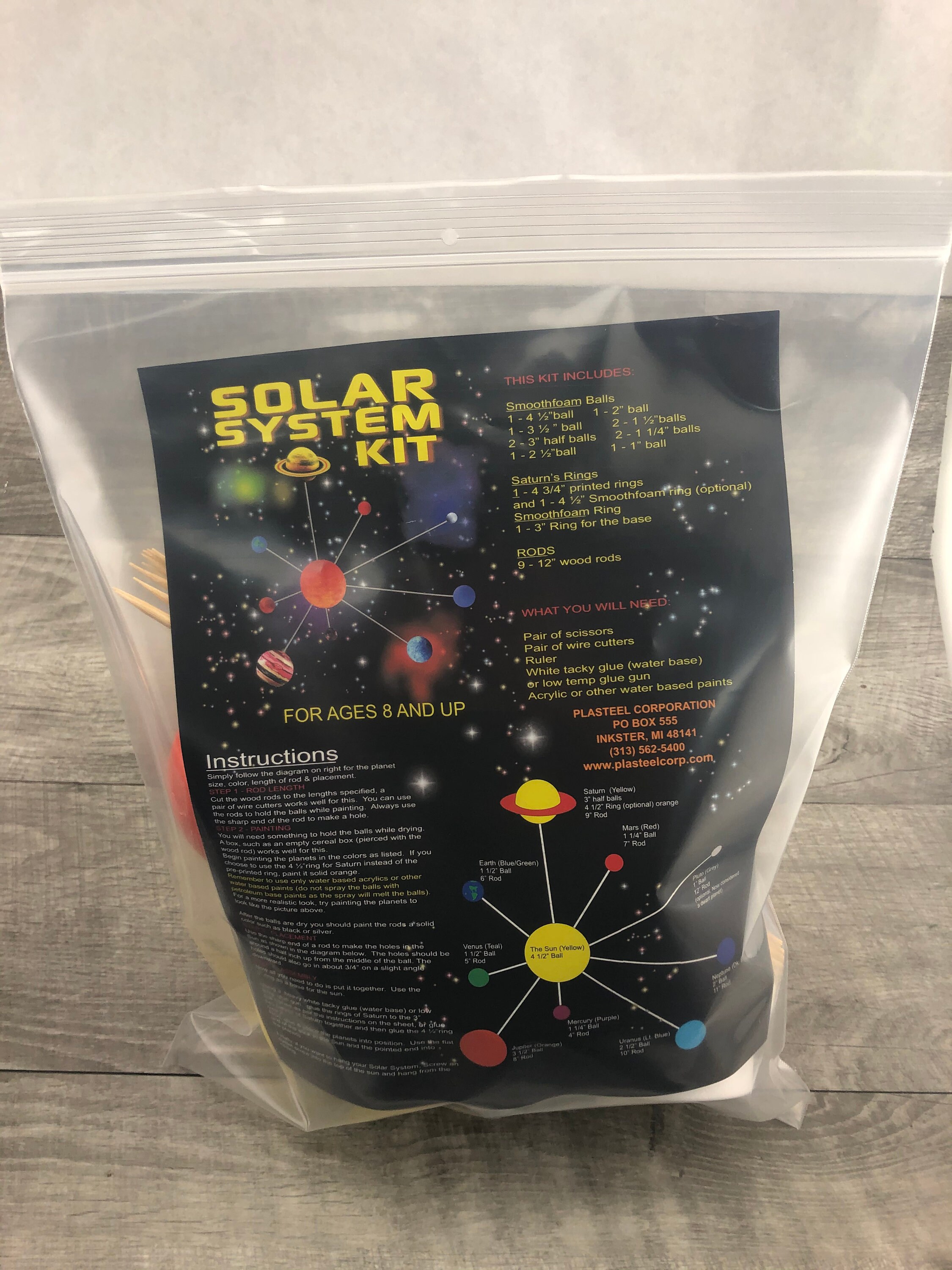 Styrofoam Solar System Kit - Atlas Obscura