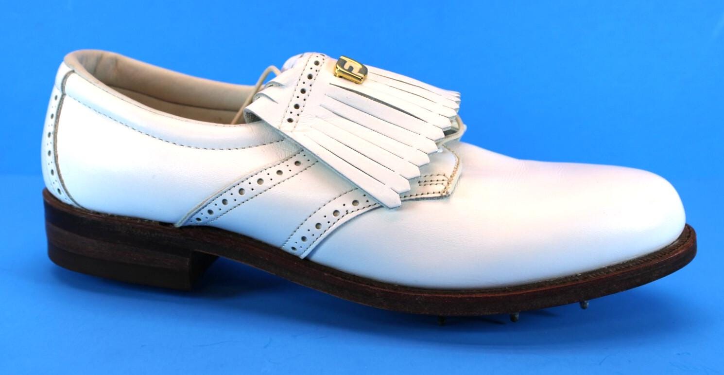 Vintage footjoy golf shoes - Etsy 日本