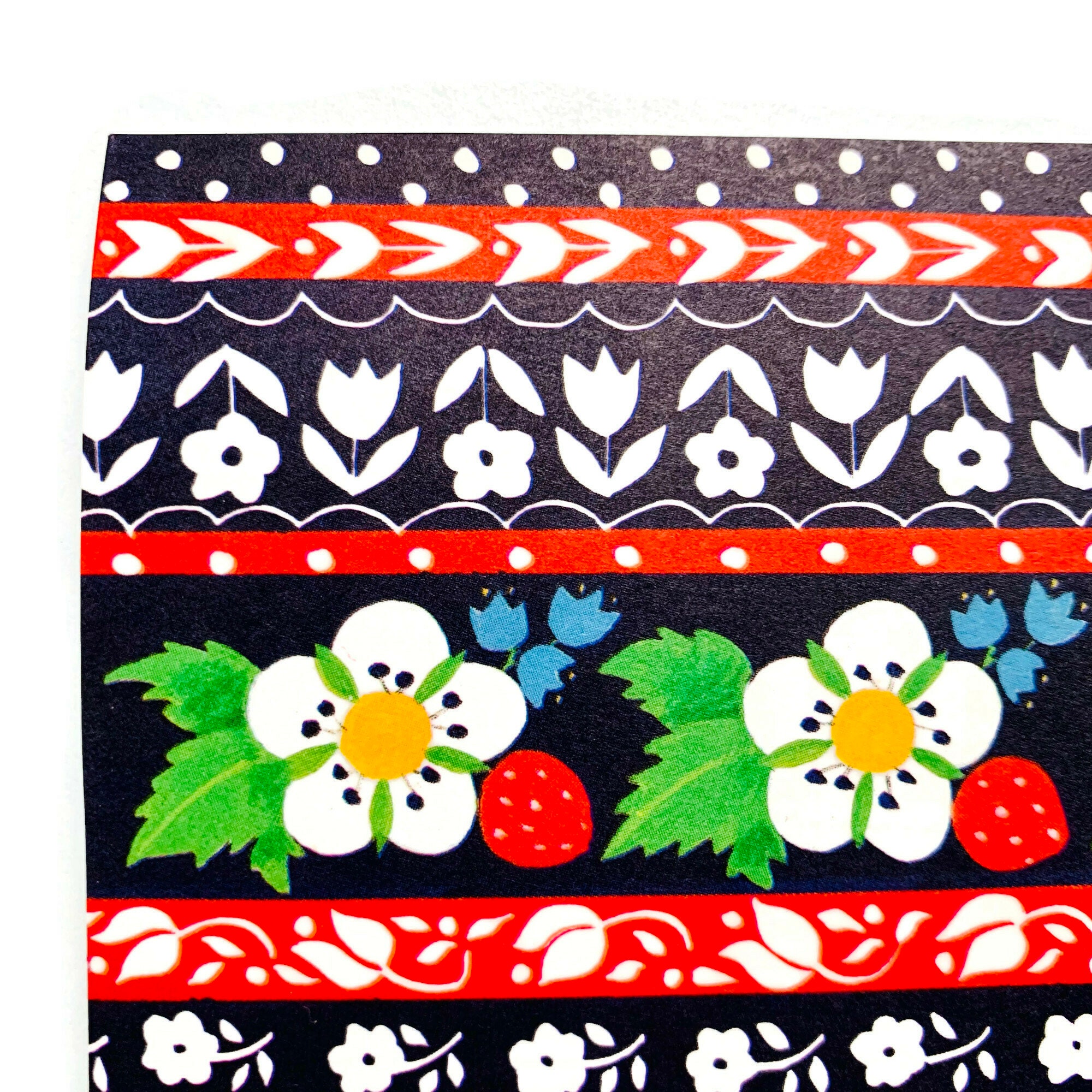 Set of Vintage Hallmark Postalettes Strawberries Etsy