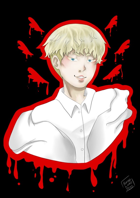 Ryo Asuka Devilman Crybaby Art Print Etsy