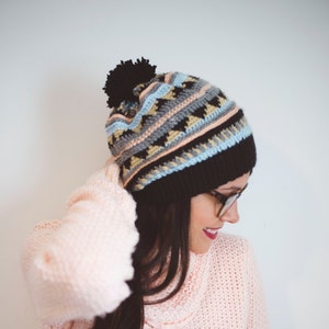 The Aztec Slouchy PDF Crochet Pattern