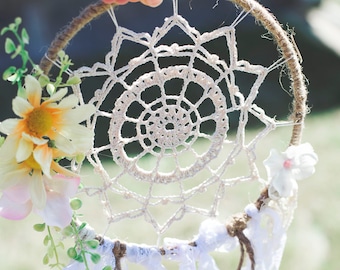 PDF Crochet Pattern Dreamy Dreamcatcher