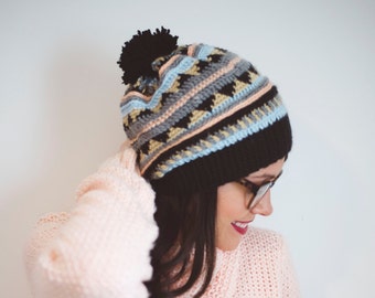 The Aztec Slouchy PDF Crochet Pattern