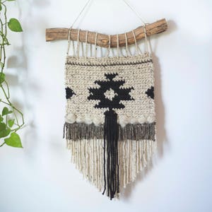 PDF Crochet Pattern for the Geometric Cozy Wall Hanging