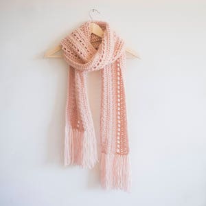 PDF Crochet Pattern for The Andie Scarf - Bulky Crochet Scarf