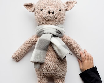 PDF Crochet Pattern for Crochet Pig Toy Amigurumi