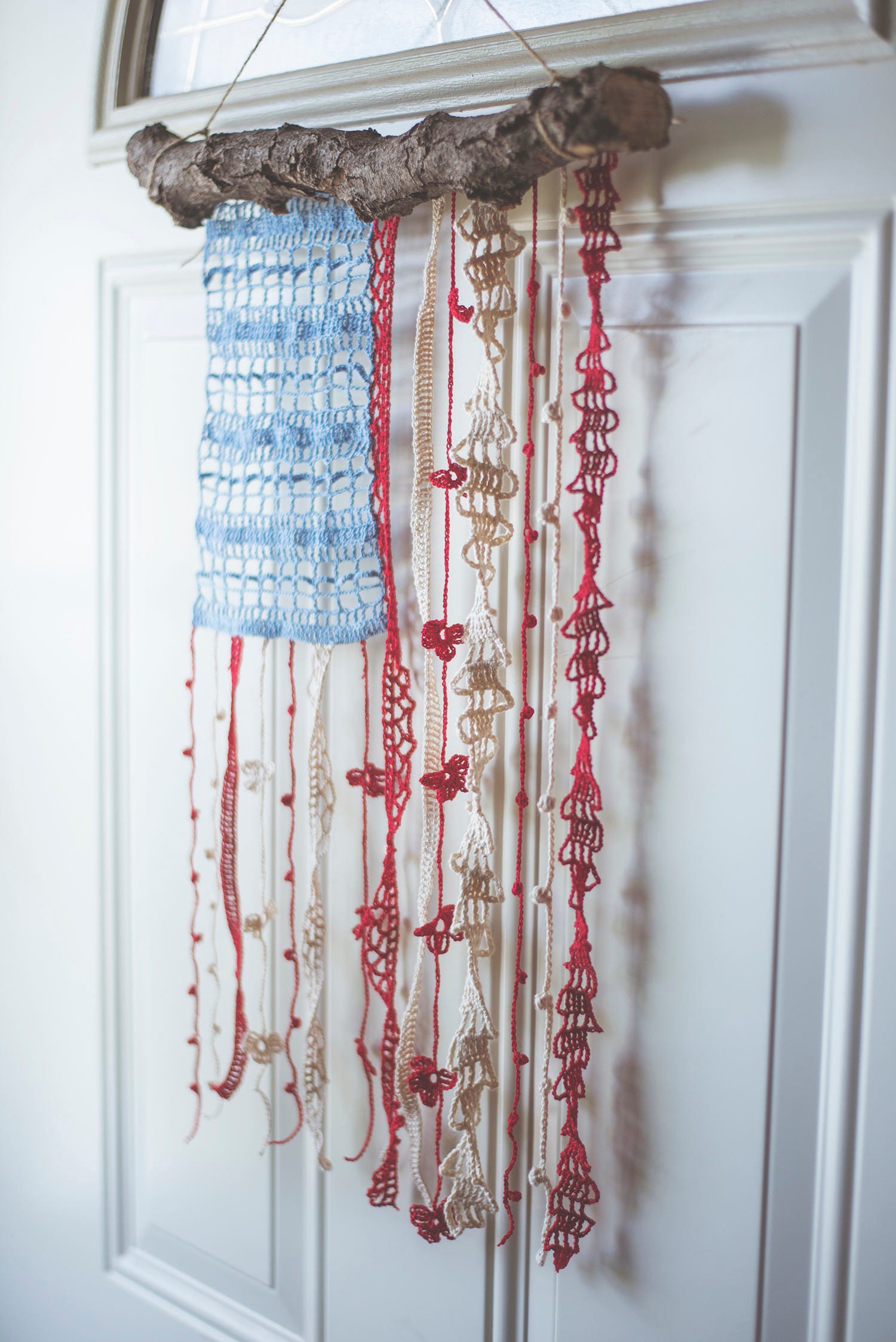 39 Red, White, and Blue Crochet Patterns for Festive Celebrations 33 for Bohemian American Flag