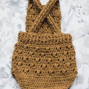 PDF Crochet Pattern for the Butterscotch Baby Onesie Megmade with Love image 5