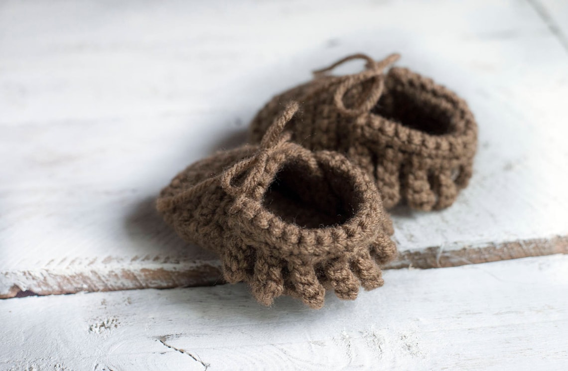 PDF Crochet Pattern for Baby Moccasins Etsy