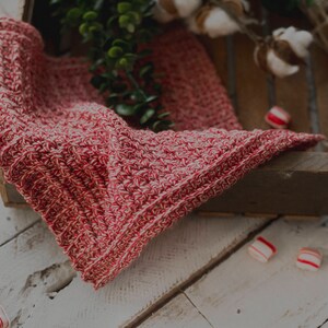 PDF Crochet Pattern for The Peppermint Washcloth image 2
